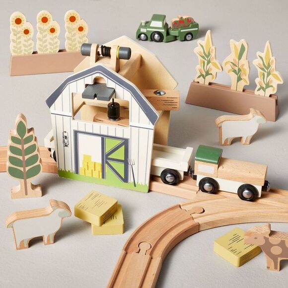 Toy Train Track Set - 84pc - Hearth & Hand with Ma Tan - Picture 3 of 3
